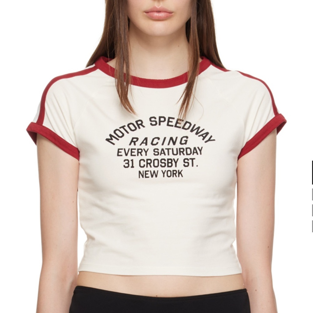 Saturdays NYC Speedway T-shirt in Off-White